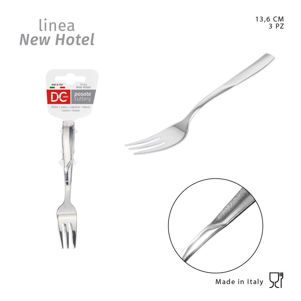 DC CASA  SERVNEW HOTEL 18/C FORCH.DOLCE 13.6CM 3PZ