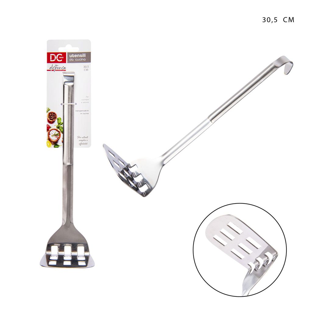 DC CASA  SCHIACCIAPATATE ACCIAIO INOX 30.5CM