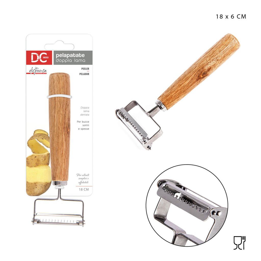 DC CASA PELAPATATE M/LEGNO 18X6.1 CM