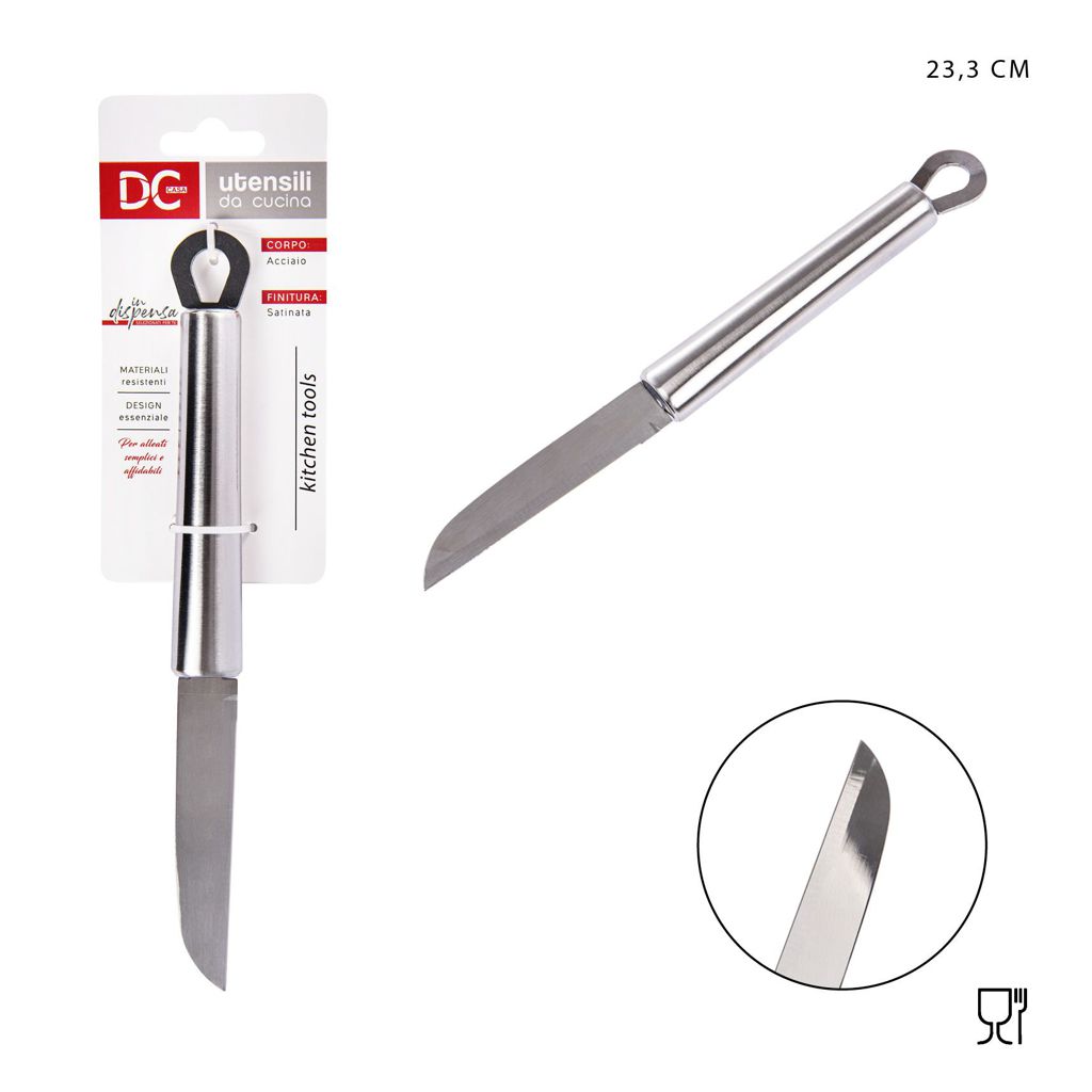 DC CASA COLTELLO SBUCCIATORE ACCIAIO 23.3X2.4CM