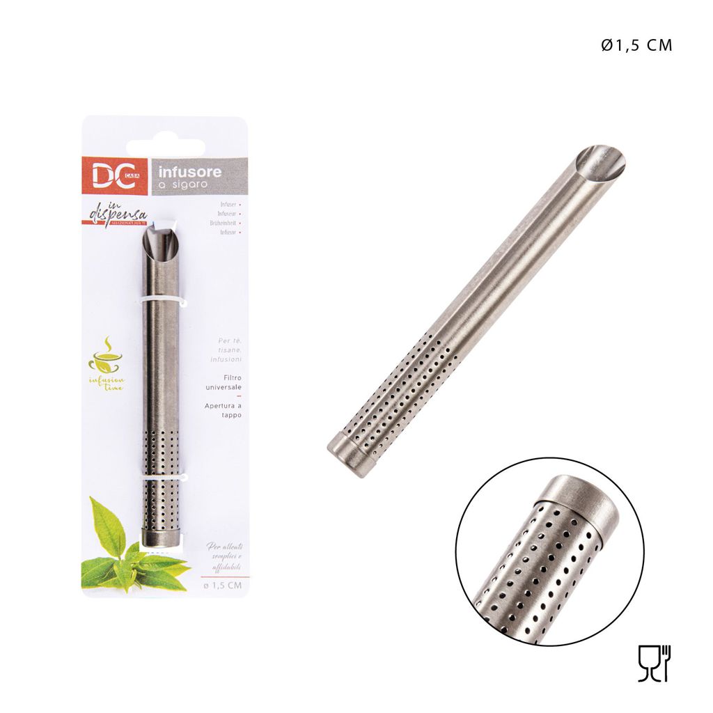 DC CASA  INFUSORE TE ACCIAIO D1.5X14.5CM