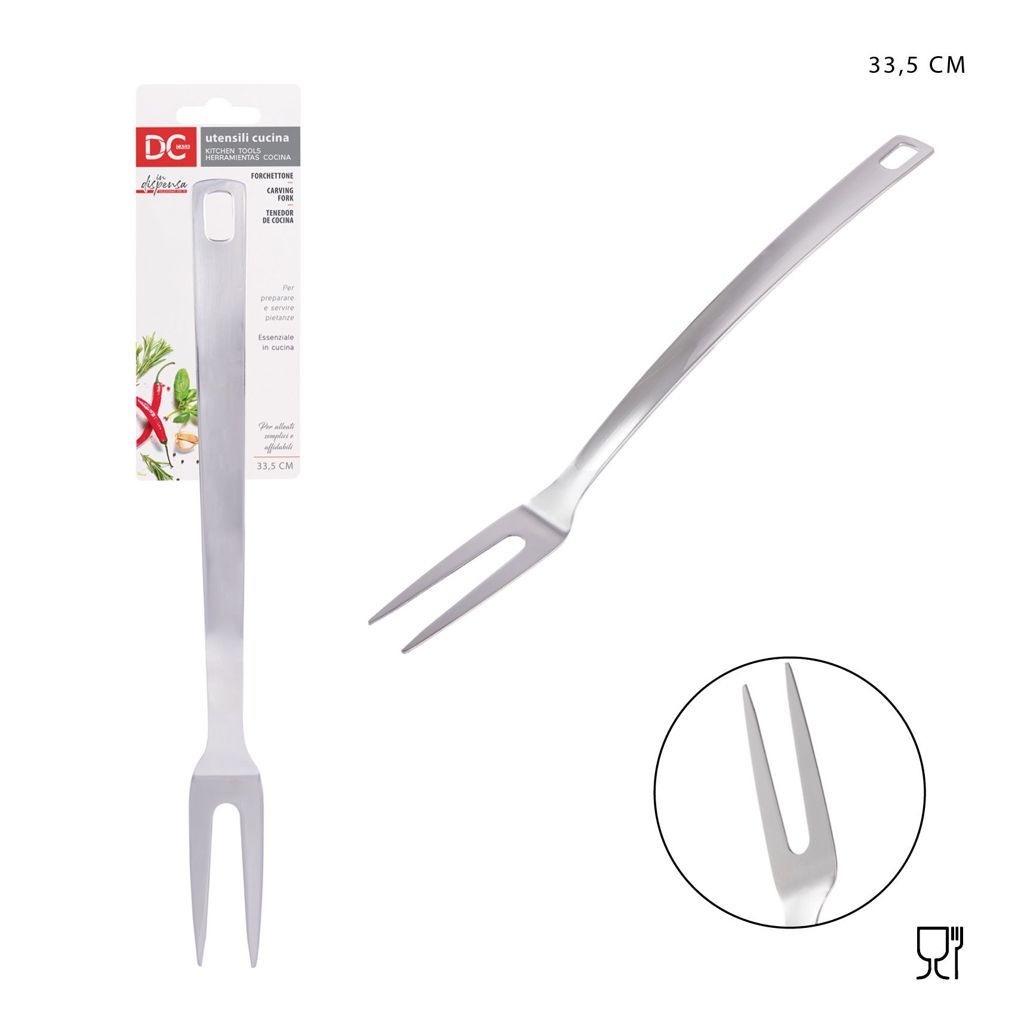 DC CASA  FORCHETTONE METALLO 33.5X3.3CM