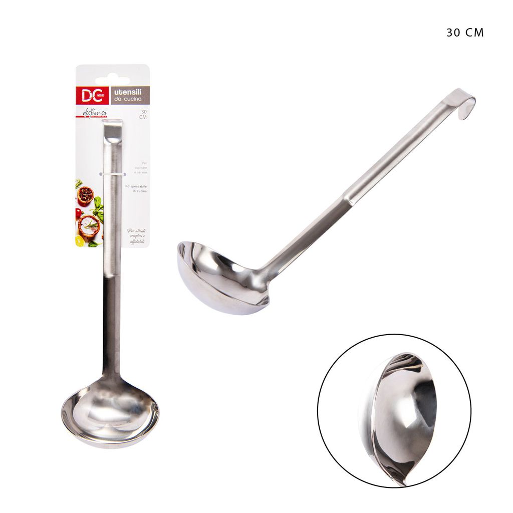 DC CASA  MESTOLO ACCIAIO INOX 30CM