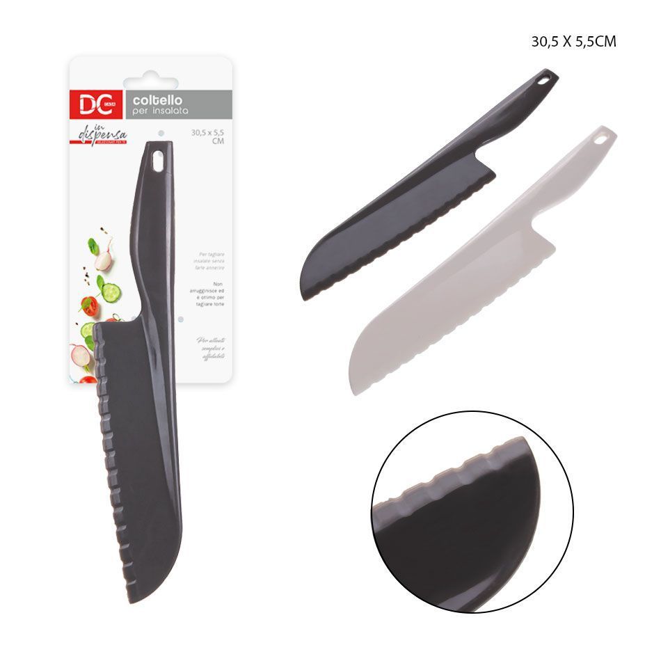 DC CASA P/SCELTA COLTELLO INSALATA PLAST.30.5X5.5