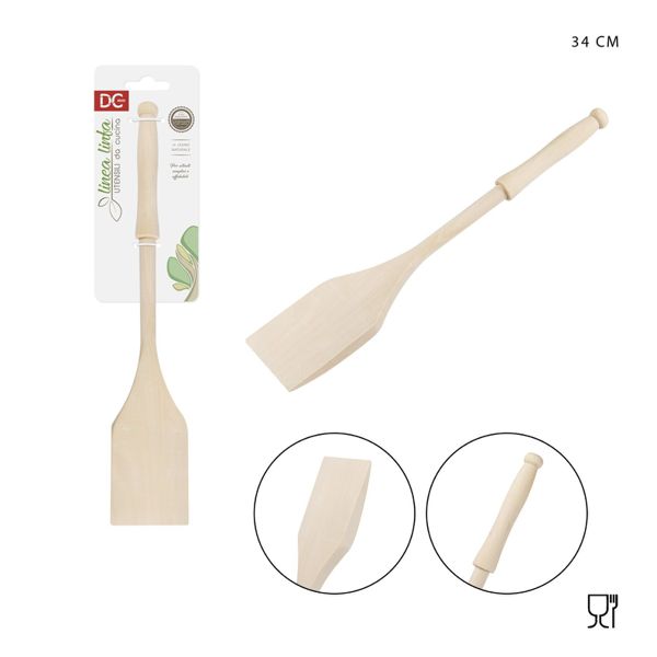 DC CASA PALETTA LEGNO BIANCO 34CM