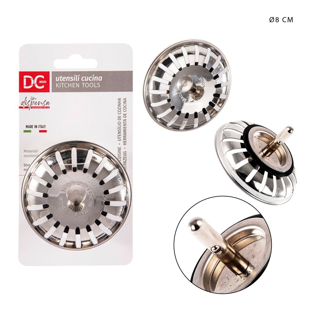 DC CASATAPPO LAVELLO INOX 8CM