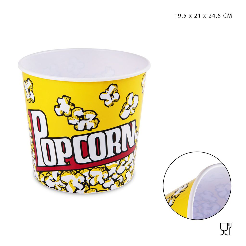 DC CASA CESTINO POP CORN 19.5X21X24.5CM