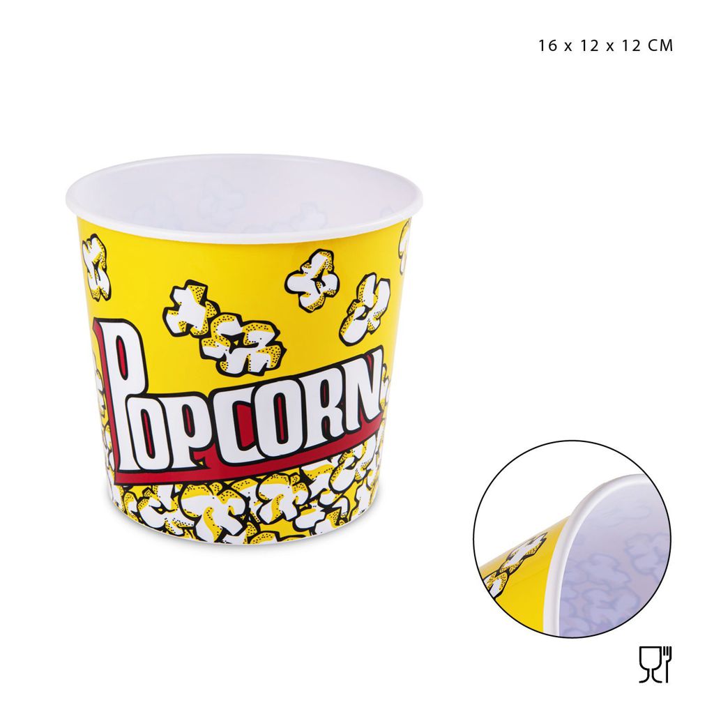 DC CASA CESTINO POP CORN 16X12X12CM