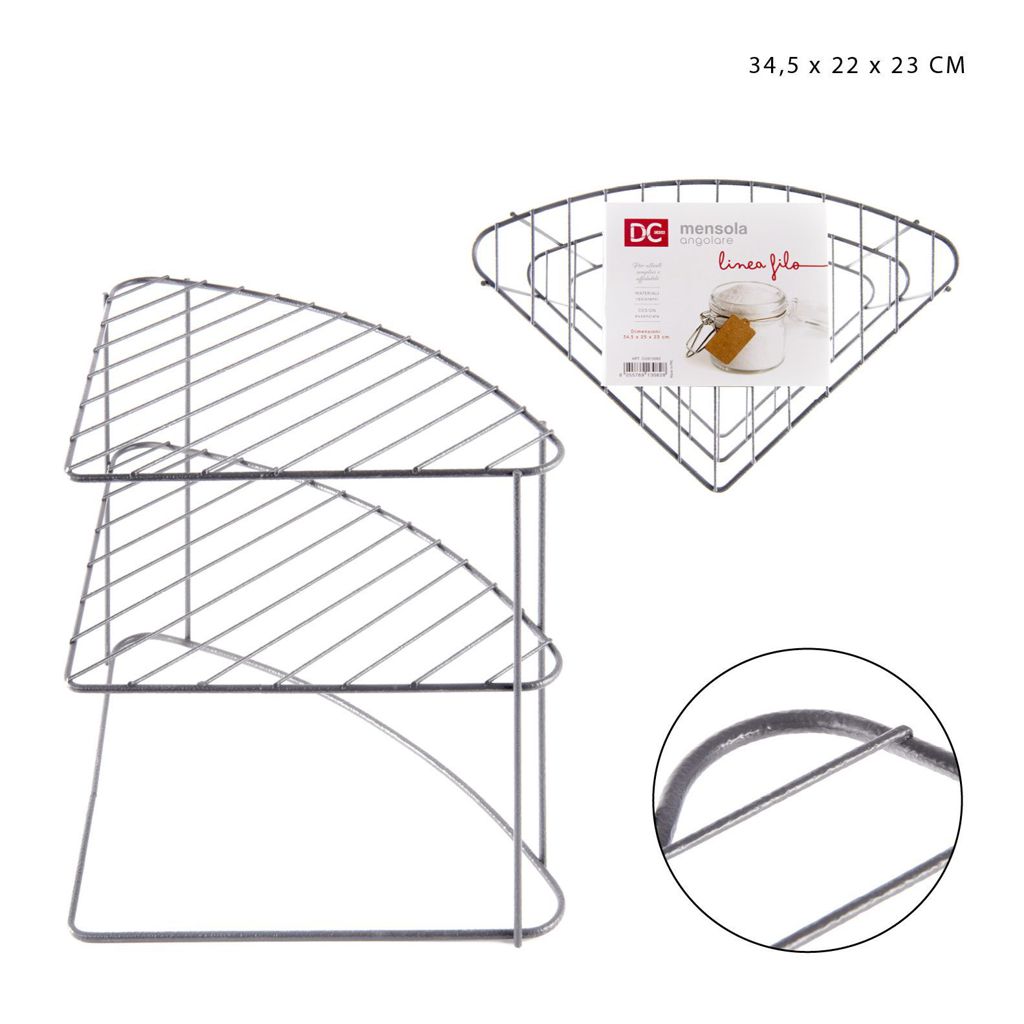 DC CASAMENSOLAANGOLARE 34.5X22X23CM GR.SATINATO