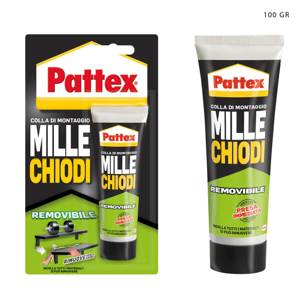 PATTEX MILLECHIODI REMOVIBILE 100G