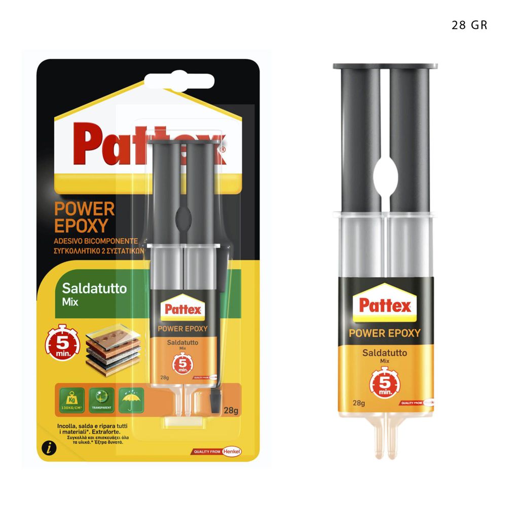 PATTEX SALDATUTTO MIX 5 MINUTI 28G