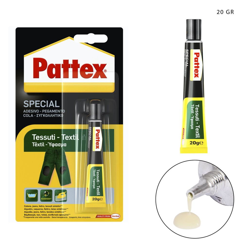 PATTEX SPECIAL ADESIVO TESSUTI 20G