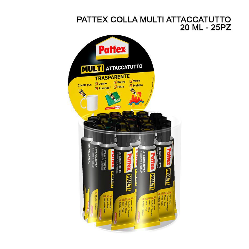 PATTEX COLLA MULTI ATTACCATUTTO 20ML