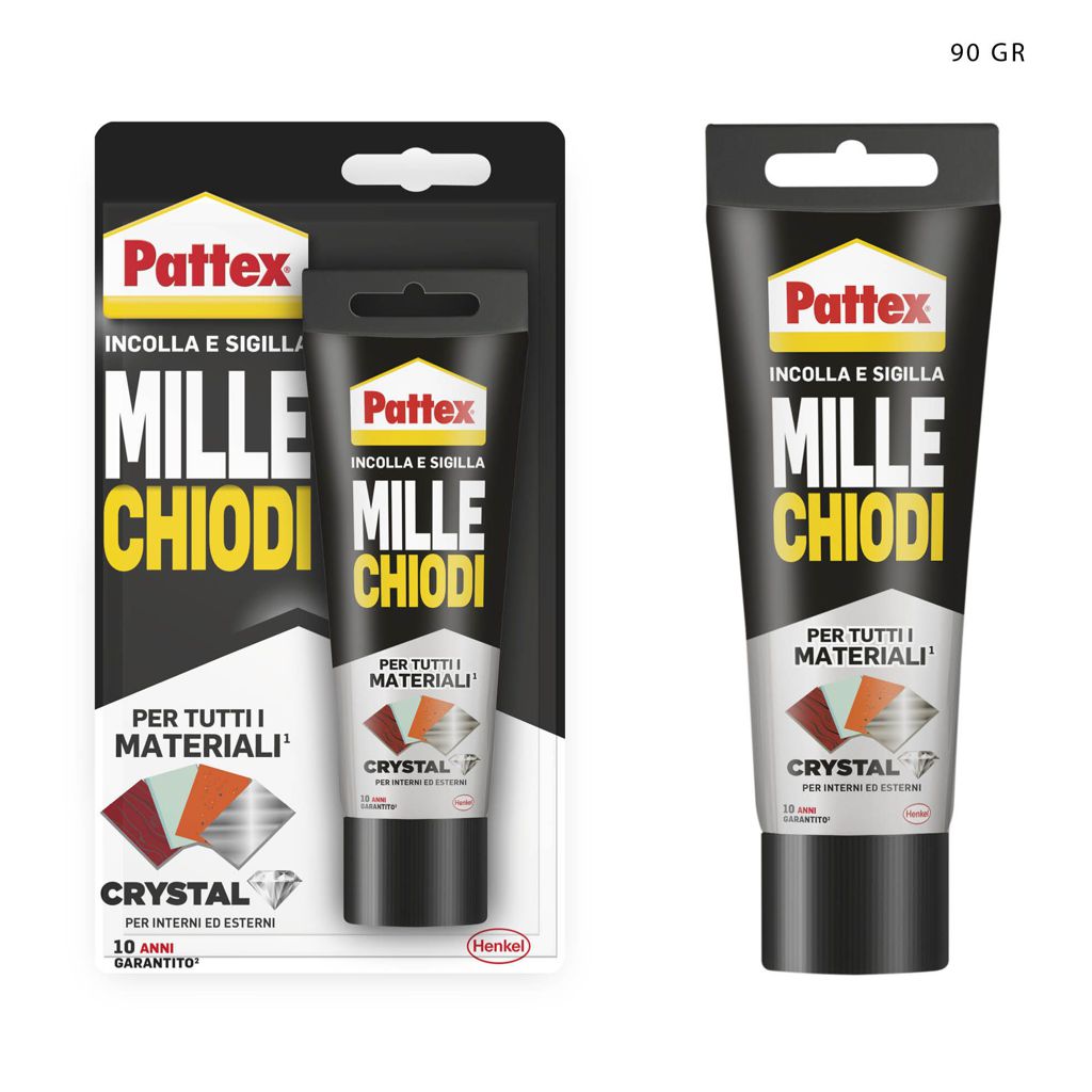 PATTEX MILLECHIODI CRISTAL 90G