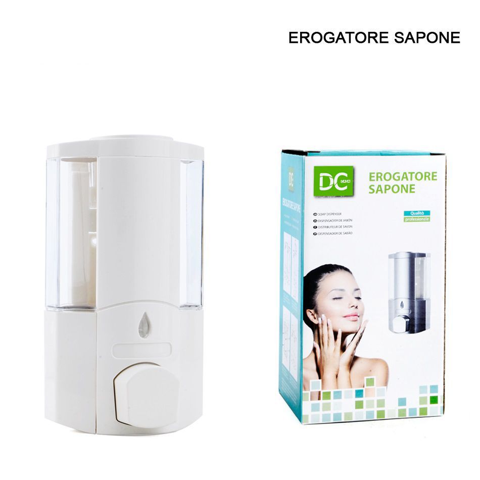 DC CASA DISPENSER EROGAT.SAPONE BIANCO 16.5X9CM