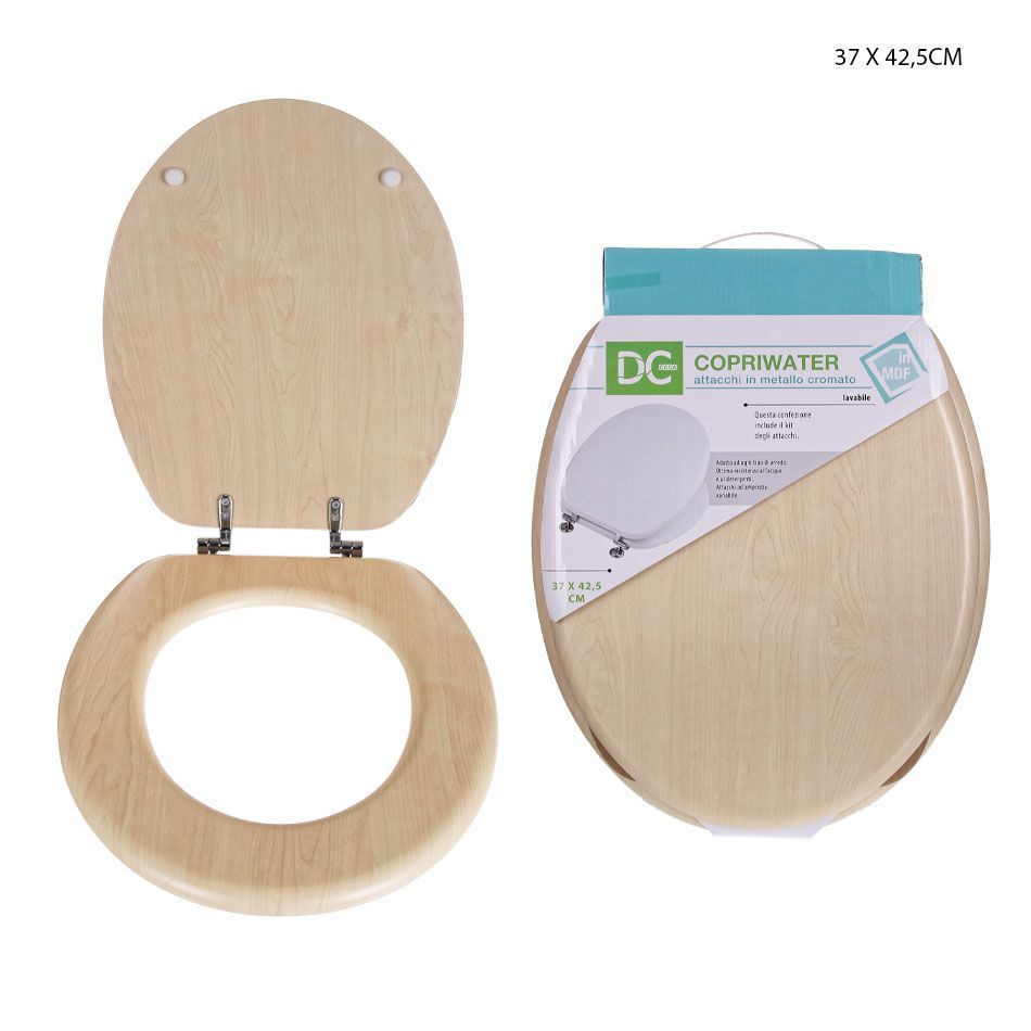 DC CASACOPRI WC MDF E/LEGNO 42.5X37CM