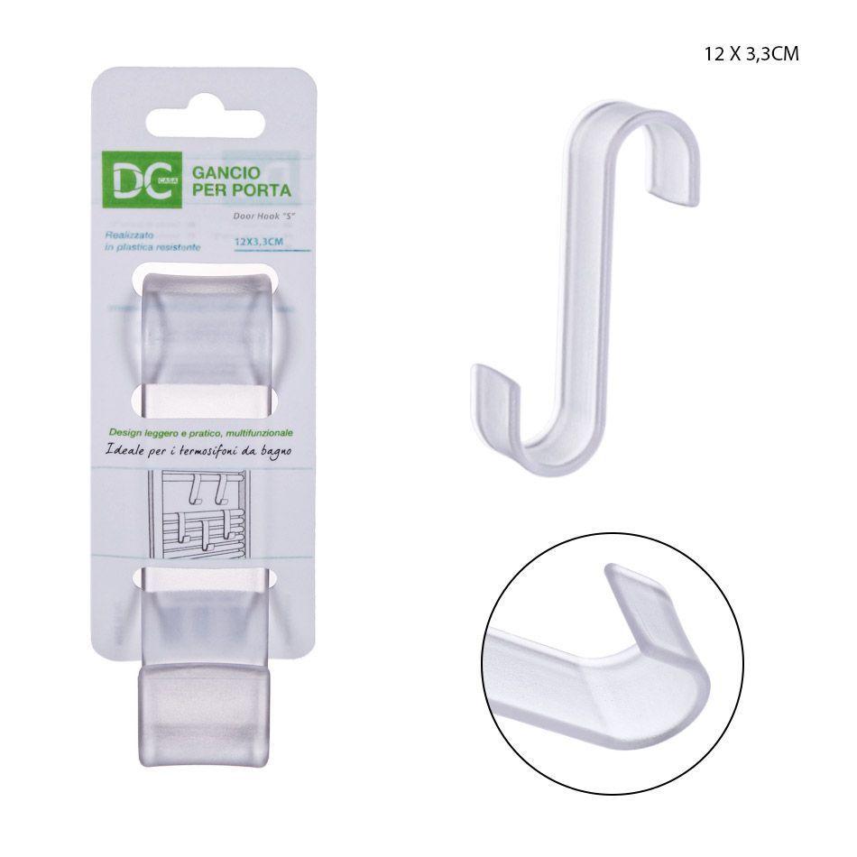 DC CASAGANCIO S PLAST. 12X3.3CM TRASPARENTE