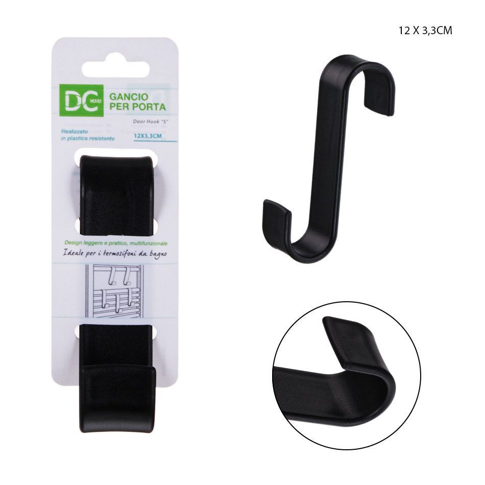 DC CASAGANCIO S PLAST. 12X3.3CM NERO