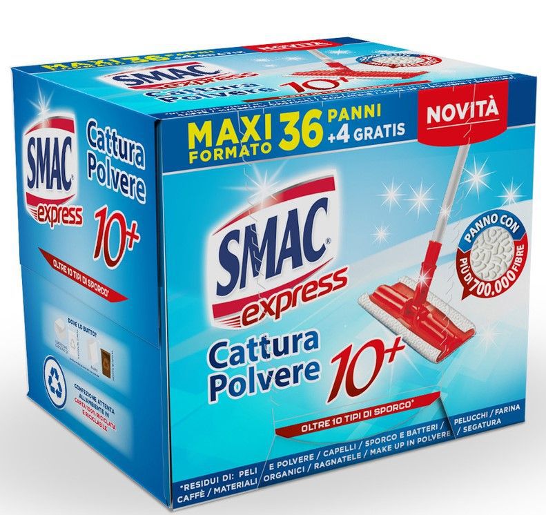 SMAC PANNI CATTURAPOLVERE 36+4 NEW