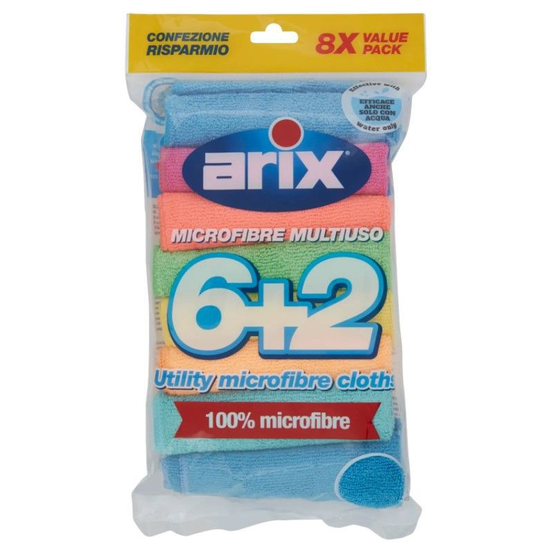 ARIX PANNO MICROFIBRA 6+2PZ
